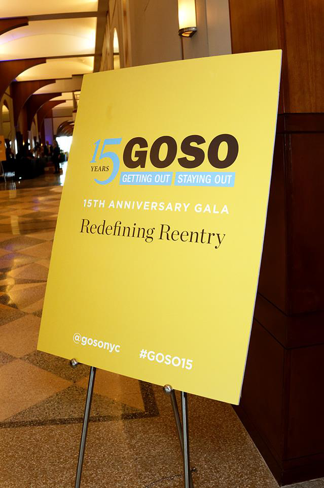 Entrance to Pier 60 at the 15th Anniversary GOSO gala