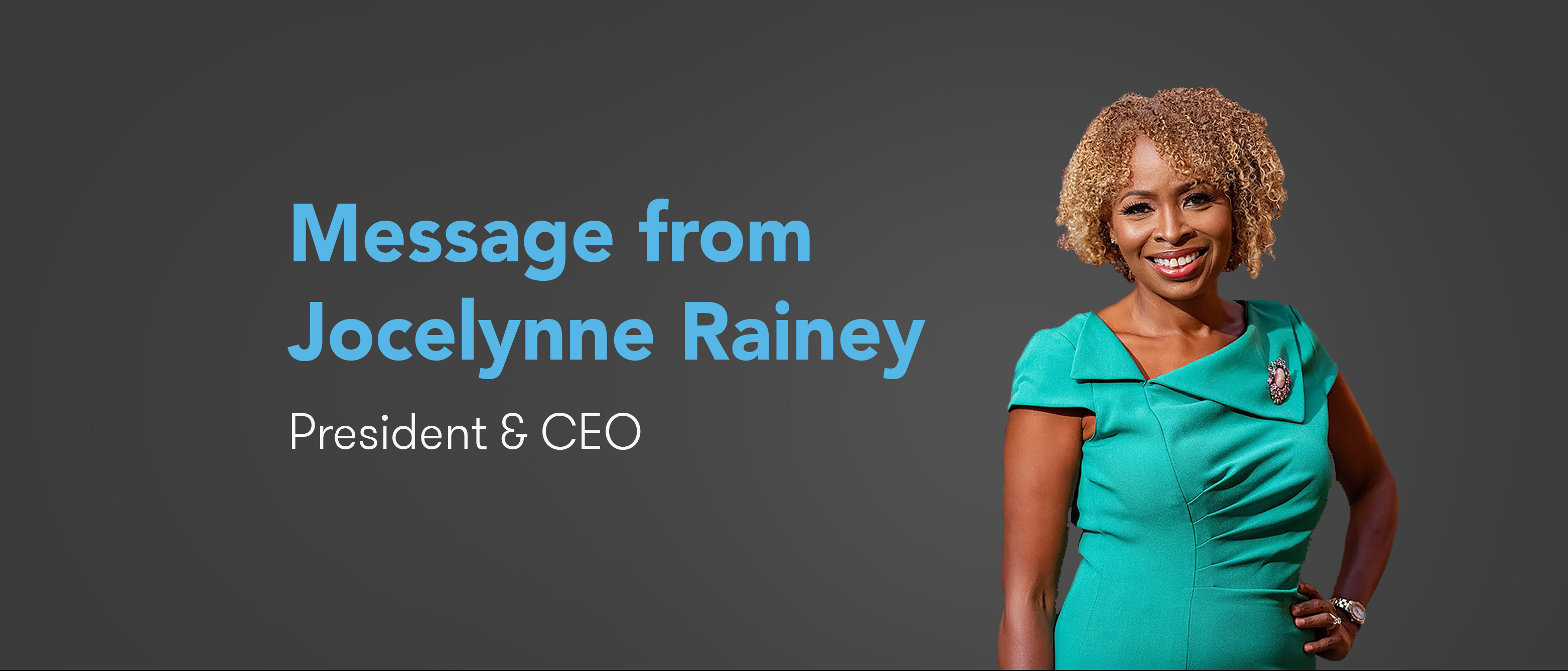 Message from Jocelynne Rainey