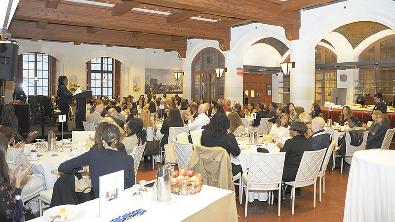 Audience at Our Voices Ourselves at the Yale Club New York City