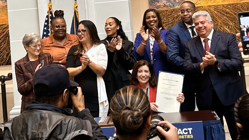 Governor Kathy Hochul signs into law the Clean Slate Act