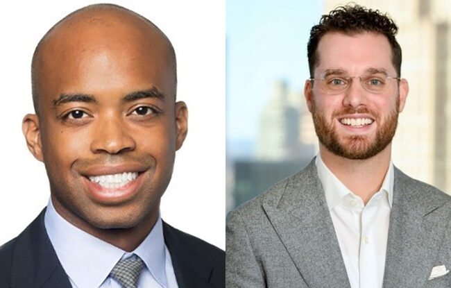 Board members John Smith-Ricco and Sam White