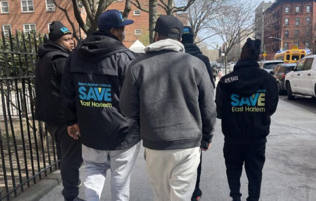SAVE team members in East Harlem