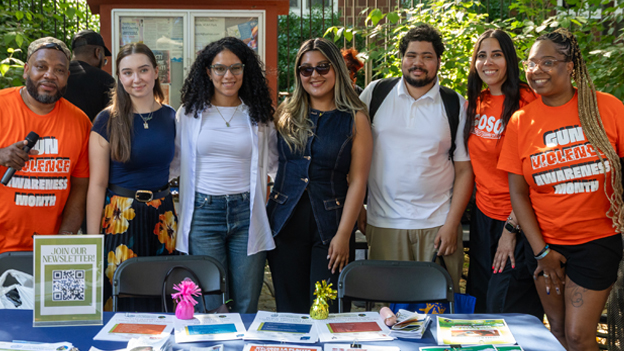 SAVE team members with staff for New York City Councilmember Elsie Encarnacion