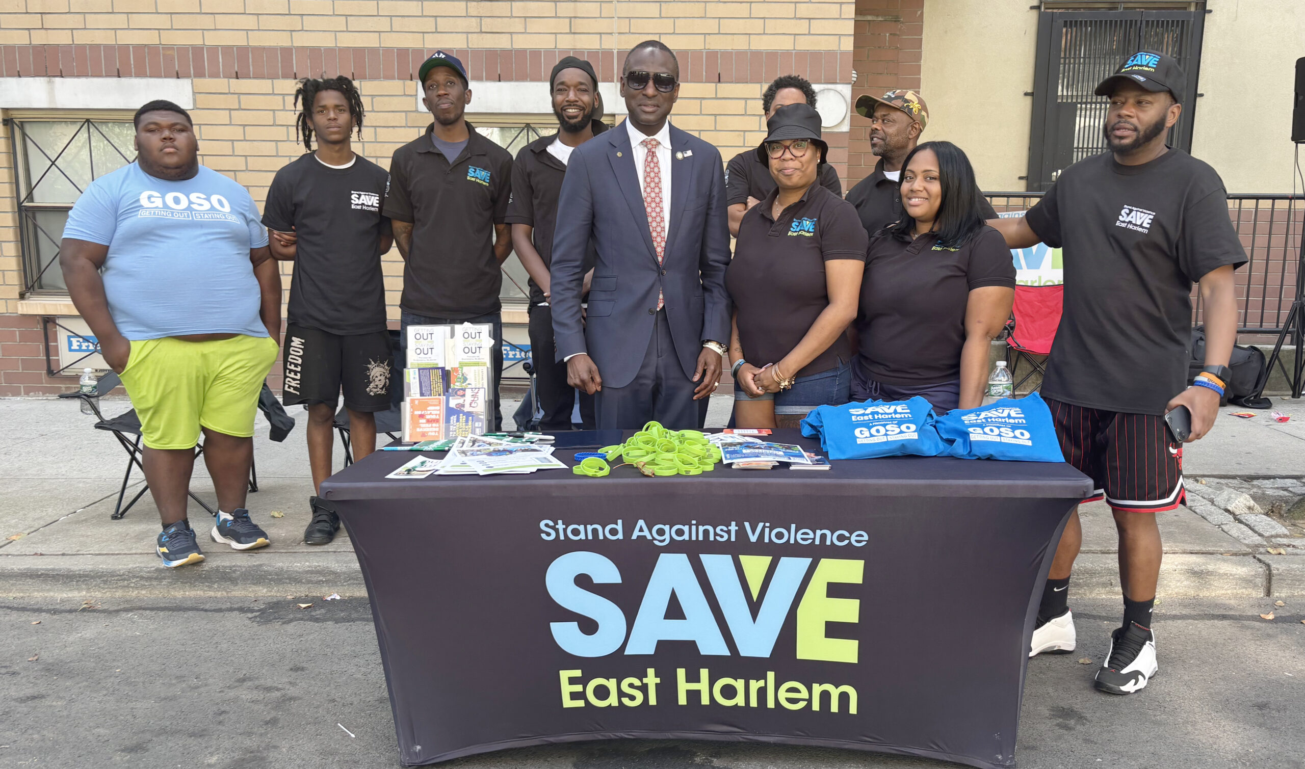 SAVE staff with City Councilmember Yusef Salaam SAVE staff with City Councilmember Yusef Salaam