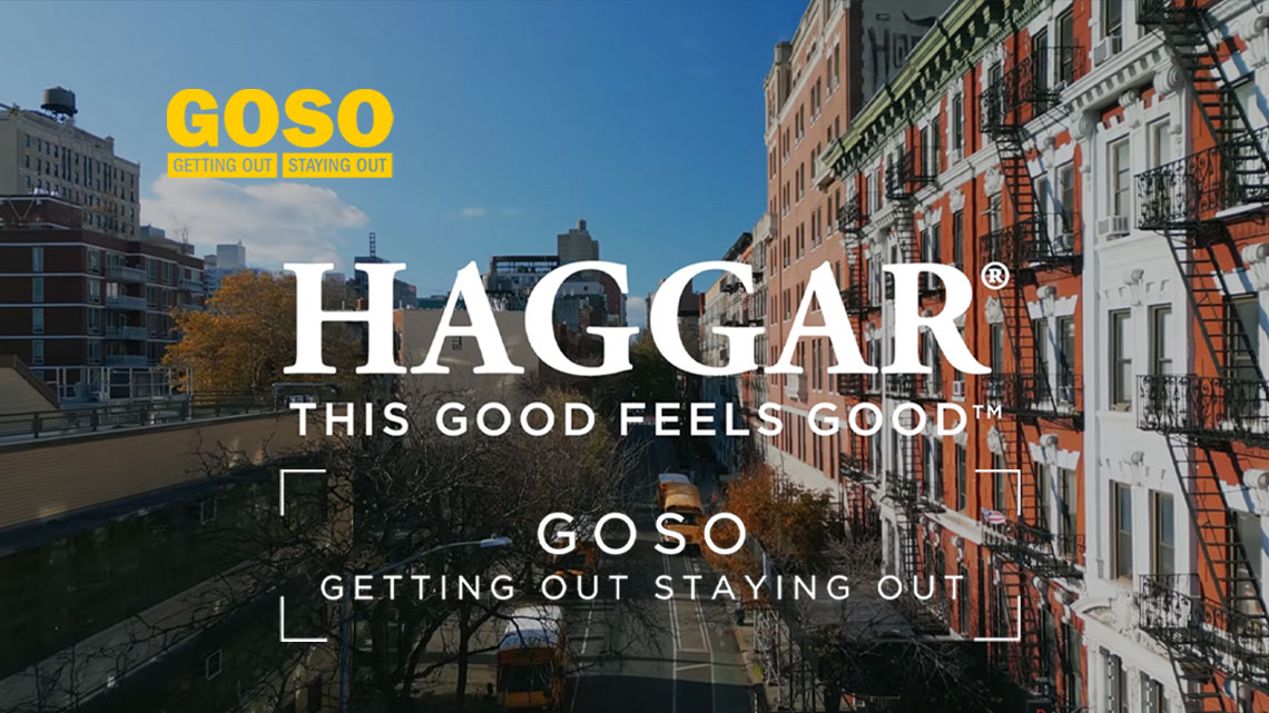 Haggar partnership with GOSO cover slide